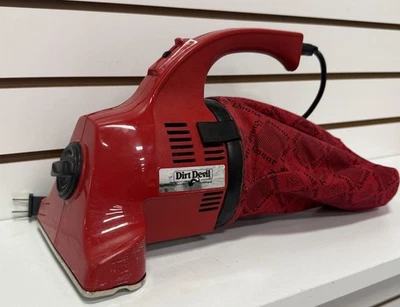 Dirt Devil Hand Vac Vacuum Model 503 By Royal Vacuum Red Made In USA-Free Ship - Image 1 of 4