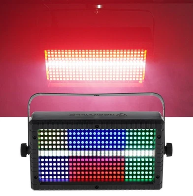 Rockville STAGE PANEL 336 DJ Visual Effect Light w/DMX/Strobe/Wash/Matrix - Image 1 of 4