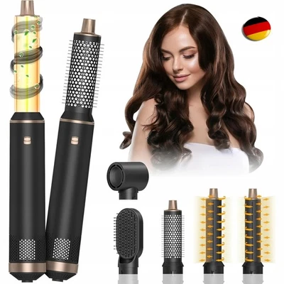 5in1 Air Styler and Hair Dryer for Curling, Smoothing, Volume Giving Drying HOT - Image 1 of 4