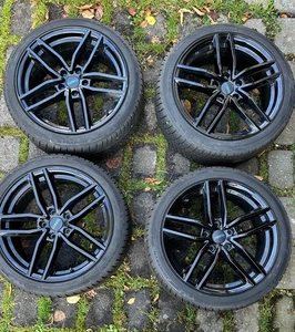 Winterkompletträder DEZENT TR schwarz 8.0 x 18 (LK 5/112, ET 48) - 225/40 R18 - Bild 1 von 11