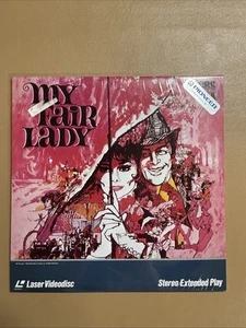 My Fair Lady Audrey Hepburn Rex Harrison George Cukor LASERDISC Extended Play - Picture 1 of 3