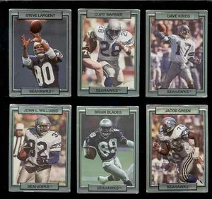 1990-92 AP Seattle Seahawks Set STEVE LARGENT CURT WARNER CORTEZ KENNEDY KRIEG - Imagen 1 de 3