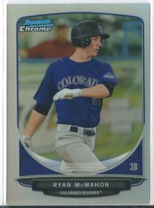 2013 Bowman Chrome Draft RYAN McMAHON ROOKIE REFRACTOR! #BDPP31