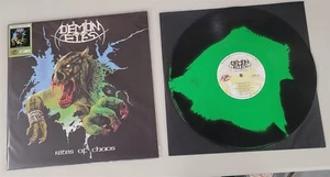 Demon Eyes Rites Of Chaos Green Black Mixed Vinyl LP Record new - Picture 1 of 2