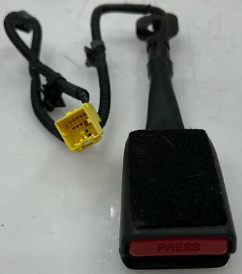 Hebilla de cinturón de seguridad delantero Kia Soul 18 19 lado del conductor negro OEM 88830B2550EQ Foto 1 de 2