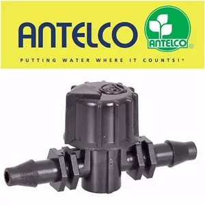 Antelco Barbed Ball Valve in line tap VARIFLOW VALVE for 4mm ID/7mmOD micro tube - Picture 1 of 1