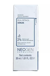 NEOGEN Real Retinol Serum Firms & Smooths 2% Retinol 30 ML Exp 2026 - Picture 1 of 3