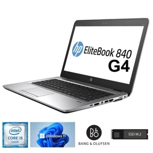 HP EliteBook 840 G4 14" FHD Intel i5-7300u RAM 8gb SSD NVME M.2 256gb Windows 11 - Afbeelding 1 van 5