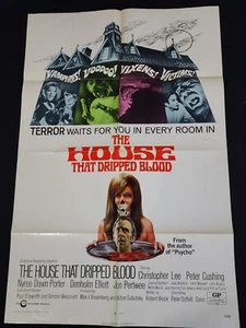 THE HOUSE THAT DRIPPED BLOOD 1971 * CHRISTOPHER LEE * PETER CUSHING * HORROR!! - Picture 1 of 12