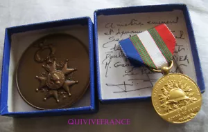 DEC5900 - Medals Society Legion Of Honor & National Union Of Combatants - Picture 1 of 7