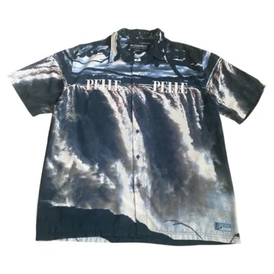 Camisa Pelle Pelle de Marc Buchanan Cascada Abotonada Talla XL Foto 1 de 4