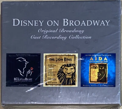 Disney On Broadway • Original Broadway Cast Recording Collection [3 CD Set] NEW! - Image 1 of 4