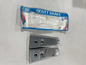 1966 MUSTANG GT FOG BAR BRACKET SET - #C6ZZ-15266-A QUALITY REPRODUCTION / NEW - Bild 1 von 3