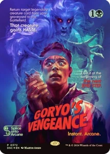 Goryo's Vengeance Foil Borderless Duskmourn: House of Horror NM MTG - Picture 1 of 1