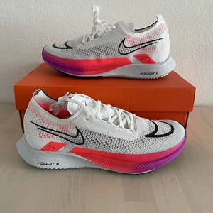 Nike ZoomX Streakfly Rennschuhe weiß Flash purpurrot Herren/Damen DJ6566-100 - Bild 1 von 8