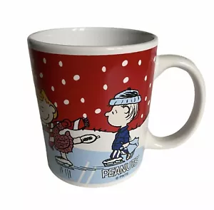 Galerie Peanuts Mug Cup Ice Skating Winter Christmas Charlie Brown Snoopy Linus - Bild 1 von 9