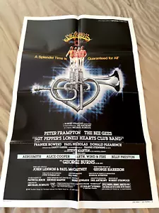 BEE GEES AEROSMITH ALICE COOPER MOVIE POSTER SGT PEPPERS LONELY HEARTS CLUB 1978 - Picture 1 of 1