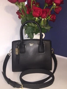 Kate Spade Ridley Street Small Blanca In Black Leather Retailed For $498 - Picture 1 of 6