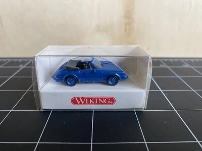 WIKING 1620218 Porsche 911 Cabriolet - Azul - 1:87/HO Foto 1 de 4