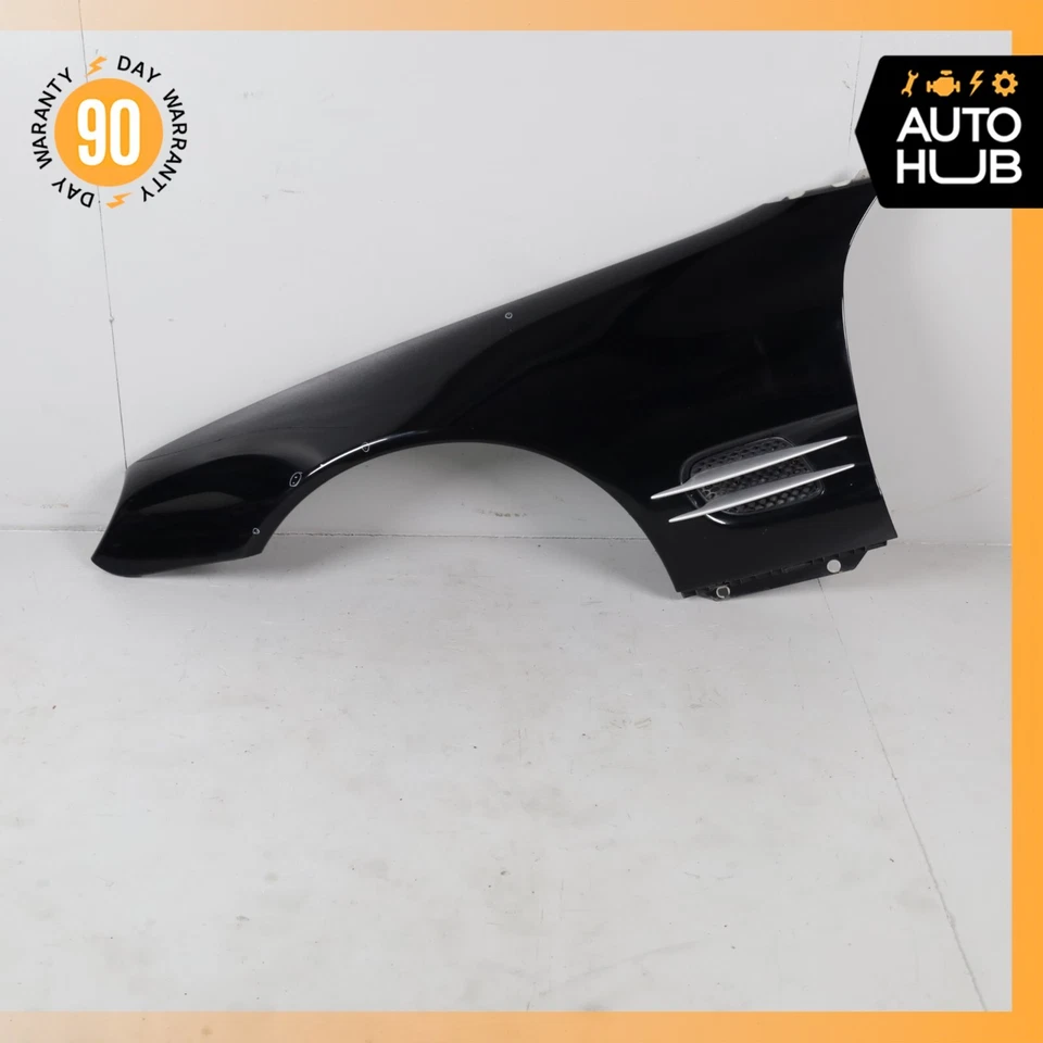 03-08 Guardabarros delantero izquierdo lado del conductor negro Mercedes R230 SL550 SL500 SL55 AMG Foto 1 de 4