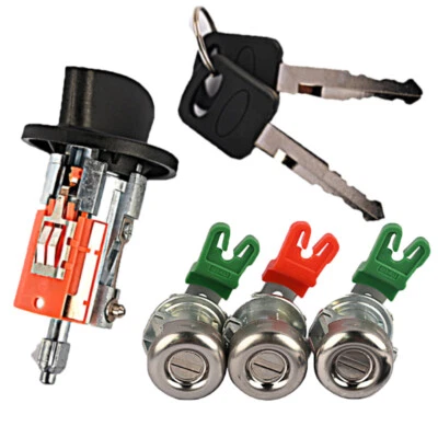 Tailgate & Ignition Door Lock Cylinder Set For Ford 1998-2007 F-250 F-350 - Image 1 of 4