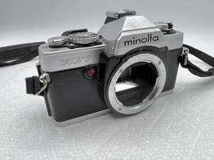 Cámara Minolta XG-7 con correa (solo cuerpo) SIN PROBAR SOLO PARA PIEZAS - Imagen 1 de 10