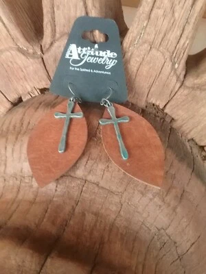 Pendientes Montana Plateros Cruz Otoño Revelaciones Rápidas AER4867 Nuevos Foto 1 de 4