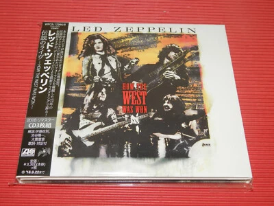 5ET 2018 REMASTER LED ZEPPELIN How The West Was Won JAPAN 3 DIGI SLEEVE CD - Image 1 of 3