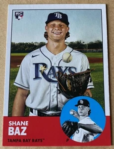 SHANE BAZ 2022 TOPPS ARCHIVES Rookie Card #41 NM-MT Condition - Picture 1 of 2
