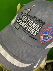 NCAA Florida Gators 2008 National Champions Sparkly Strapback Hat/Cap Women's OS - Afbeelding 1 van 7