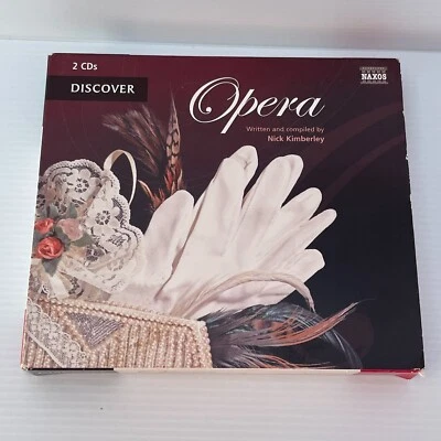 Discover Opera Naxos Educational 2-CD 2006 by Nick Kimberley plus 162 page book - Image 1 of 4