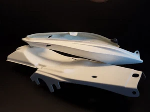 Codone Honda CB 600 F Hornet 07 10 grezzo raw fiberglass fiber tail crude - Imagen 1 de 4