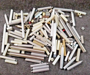 SECHSKANT, RUNDE ABSTANDSHALTER/ABSTANDSHALTER großes Set Aluminium, Stahl und Kunststoff .........(OSSD) - Bild 1 von 6