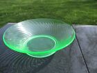Vintage 1924-1930 Imperial Twisted Optic Uranium Green 7' Glass Bowl