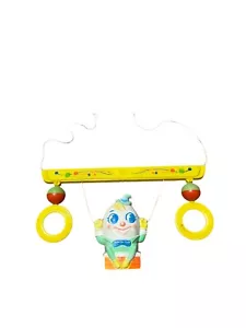 Vintage 1970 Humpty Dumpty Baby Mobile Crib Toy Mother Goose Nursery - Picture 1 of 4