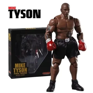 Mike Tyson Action Figure Boxe Young Version Final Round Set Completo 3 Pcs 1990 - Imagen 1 de 8