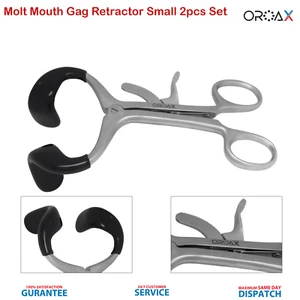 Molt Mouth Gag Small - Retrattore Chirurgico Apribocca Strumento Veterinario - Foto 1 di 3