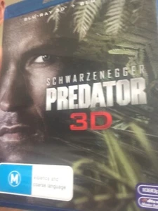 New Predator 3D + 2d blu ray Arnold Schwarzenegger - Picture 1 of 1