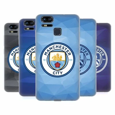 FUNDA GEL GEOMÉTRICA INSIGNIA MANCHESTER CITY MAN CITY FC PARA TELÉFONOS ASUS ZENFONE Foto 1 de 4