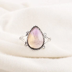 Ametrine Gemstone 925 Sterling Silver Ring Handmade Jewelry Ring Gift For Wife - Picture 1 of 3