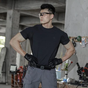 Emersongear BlueLabel Tide Function Sports T-shirt Shirts Daily Tops Tshirt Blue - Picture 1 of 19