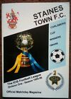 Staines Town V Wokingham Town FA Trophy 1st Qualifying Round Sat 14th Oct 1995