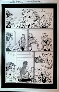 Arte de cómic original Aquaman the Becoming #4 P 15 Scott Koblish DC Comics 2022 - Imagen 1 de 1