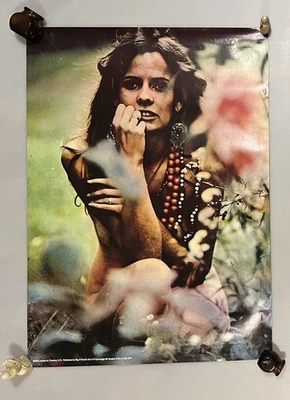 Big O Posters 1970s Louise by Courtesy of OZ Magazine Flower Child 33 x 23.5” - Image 1 of 4