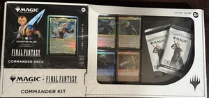 Magic The Gathering MTG FF Final Fantasy Commander Kit Costco SEALED - Picture 1 of 2