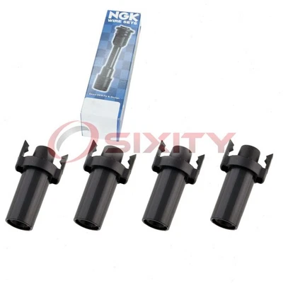Bota de bobina de encendido NGK de 4 piezas para Chevrolet Malibu 1997-1999 2,4 L L4 - Direct de Foto 1 de 4