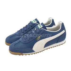 Puma Arizona Retro Navy White Gum Men Unisex Casual Lifestyle Shoes 402353-08 - Picture 1 of 8