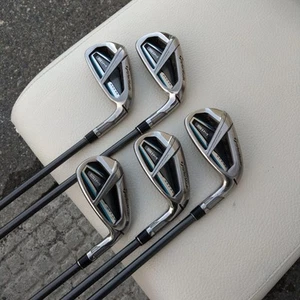 TaylorMade SIM MAX OS Iron Set 6I-9I.Pw 5 Pcs Shaft TENSEI BLUE TM60 Flex S Used - Picture 1 of 18