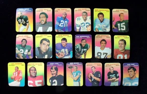 orig. 1970 Topps Glossy Football Card LOT x 19 BART STARR, BOB GRIESE, Lamonica + - Bild 1 von 6