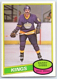 1980-81 O-Pee-Chee Barry Gibbs Los Angeles Kings #334 - Picture 1 of 2